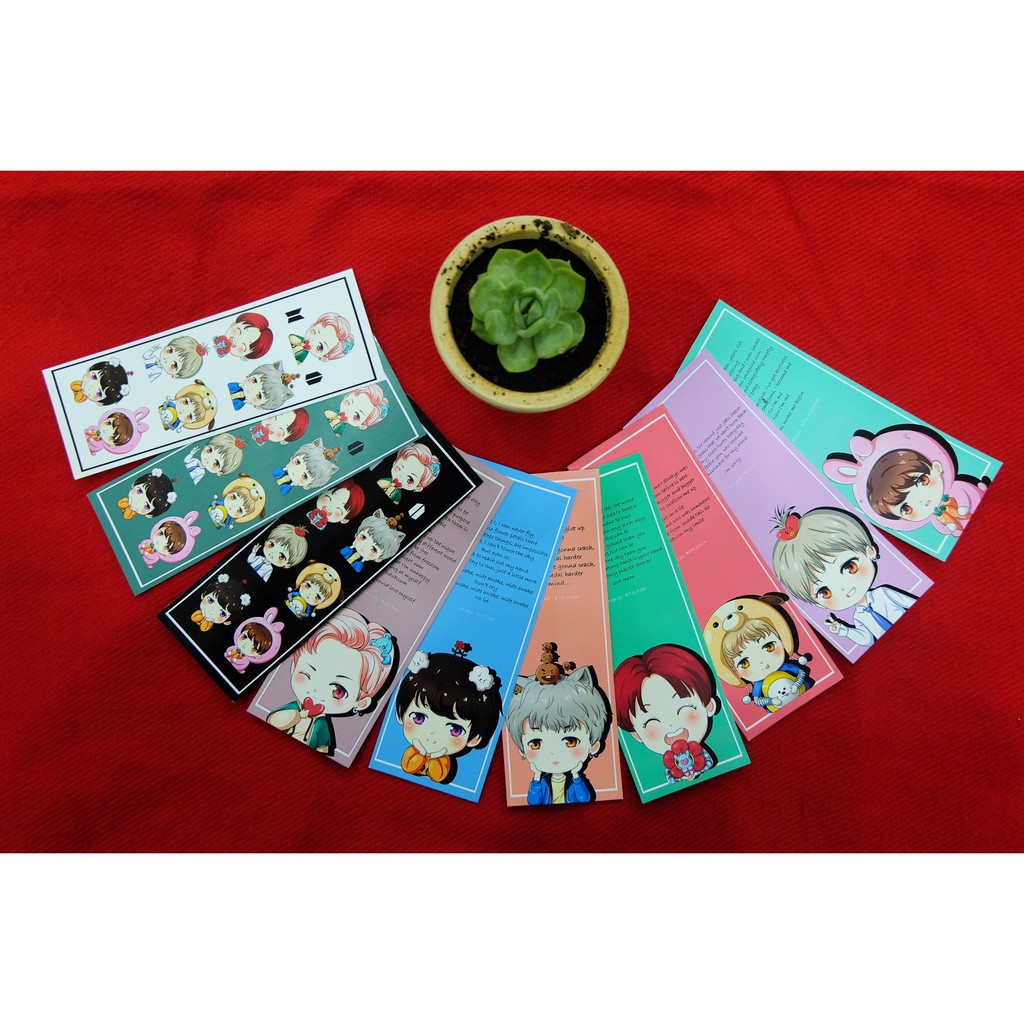 Bookmark BTS - hình ảnh độc quyền