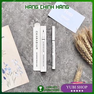 Kẻ Mắt Karadium - Hàn Quốc - Bút Dạ Kẻ Mắt Không Lem Karadium Vỏ Trắng - Auth