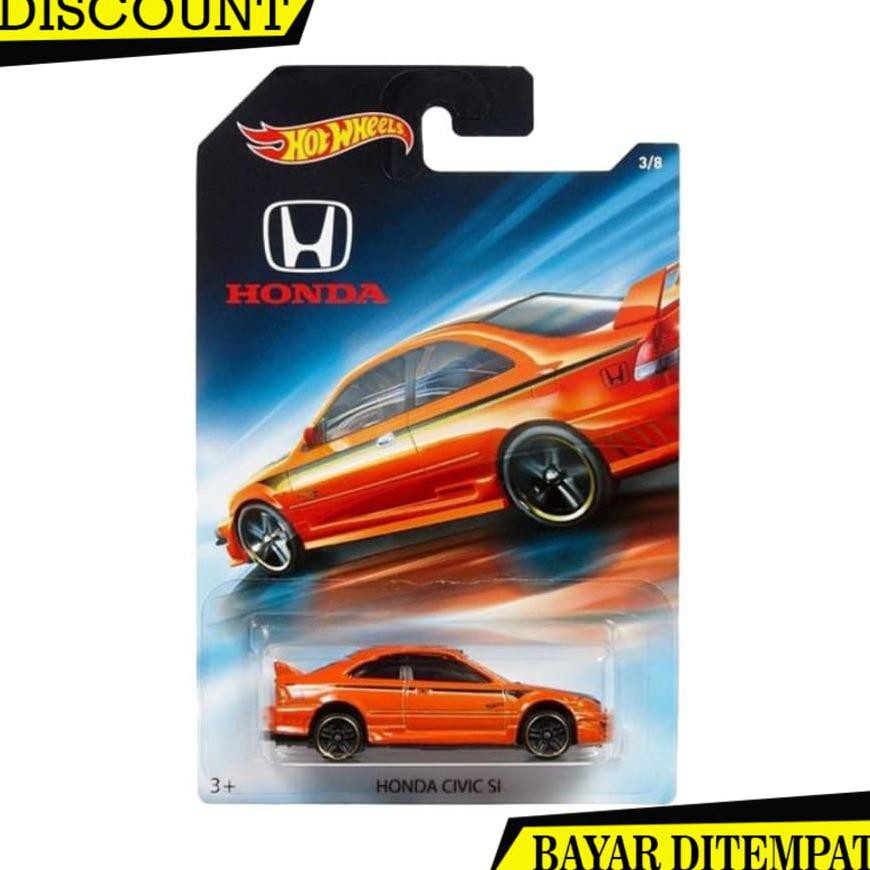 HOT WHEELS Mô Hình Đồ Chơi Xe Hơi Honda Series 70 Th Anniversary Civic Ef Si Odyssey Monkey Z50 S2000 Crx