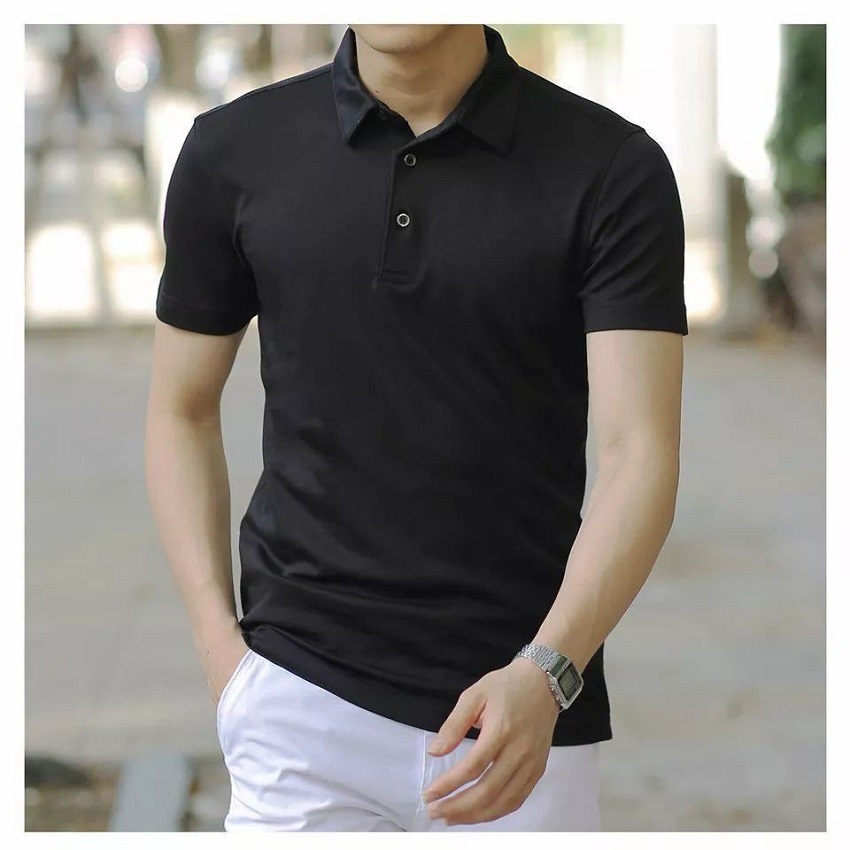 Áo polo nam trơn JBAGGY, polo cổ bẻ, áo thun nam cộc tay , polo nam đẹp cao cấp vải cotton co giãn phong cách trẻ trung