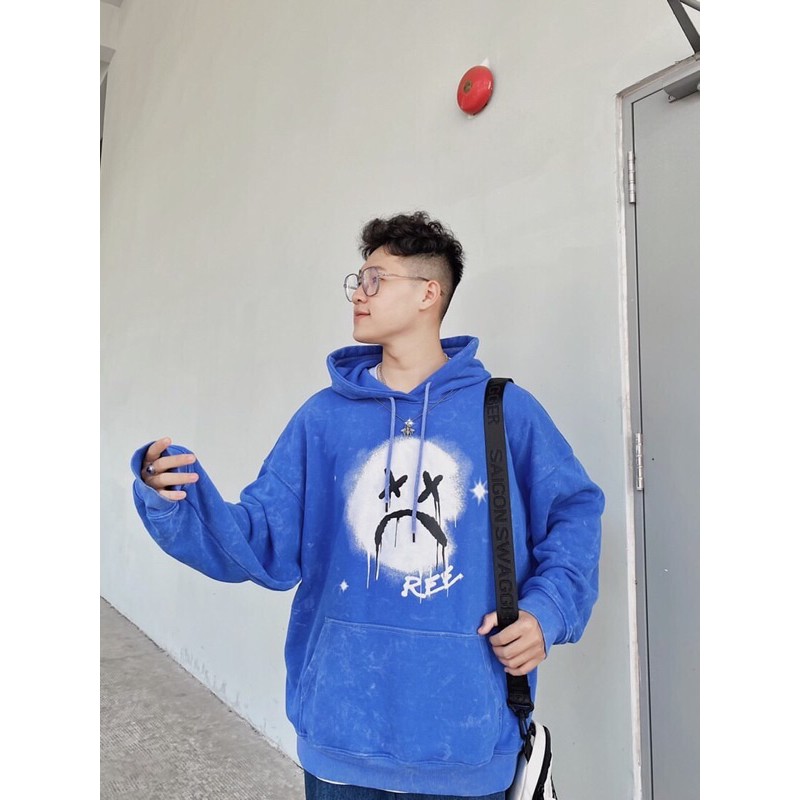 [Mã SKAMA06 giảm 8% tối đa 50K đơn 250K] ÁO HOODIE WASH MÀU XANH | BigBuy360 - bigbuy360.vn
