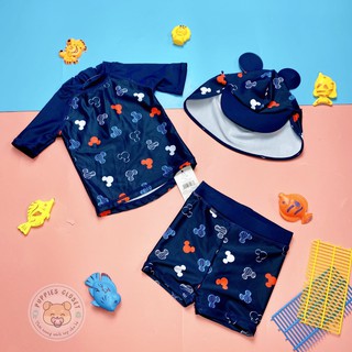 Set đồ bơi cực sành điệu dành cho các bé Disney Mickey Mouse Navy Sun Protection George