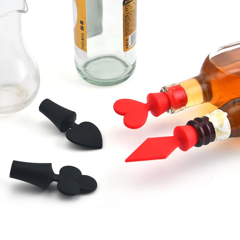 Nút Đậy Chai Rượu Vang Bằng Silicone Tiện Dụng
