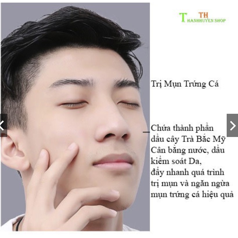 Sữa Rửa Mặt Men's Cleanser Cho Nam Làm Sáng Da Ngăn Ngừa Mụn Kiềm Dầu Loại Chất Nhờn Cấp Ẩm 4in1