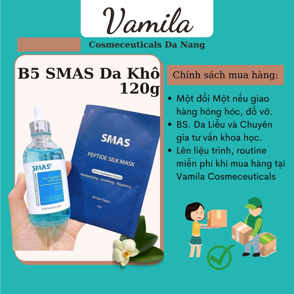 Serum B5 Smas Cấp Ẩm Phục Hồi Da Khô Hiệu Quả  120g Hàng Chính Hãng