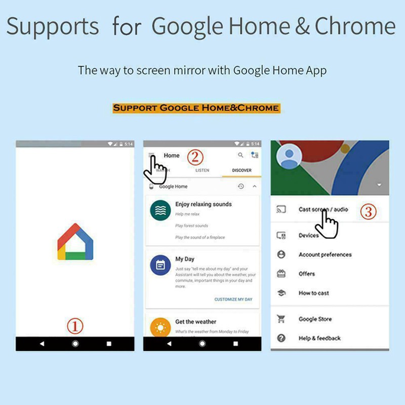 Thiết Bị Kết Nối Wifi Không Dây G12 2.4g / 5g 1080p Tv Stick Dlna Cho Iphone Ios Android Phone Tv | BigBuy360 - bigbuy360.vn