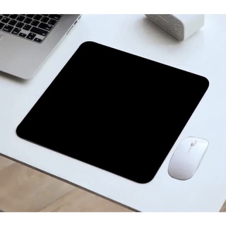 Tấm lót chuột da màu đen siêu mỏng size 22 x26  kèm ảnh thật