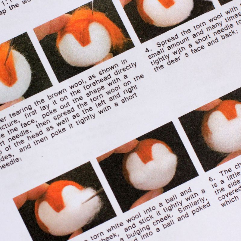 Búp Bê Vải Nỉ Hình Hươu Xinh Xắn Làm Đồ Thủ Công DIY