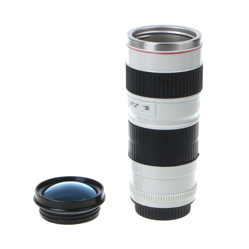 Ly Giữ Nhiệt Hình Ống Kính Máy Ảnh Dung Tích 70-200mm 400ml