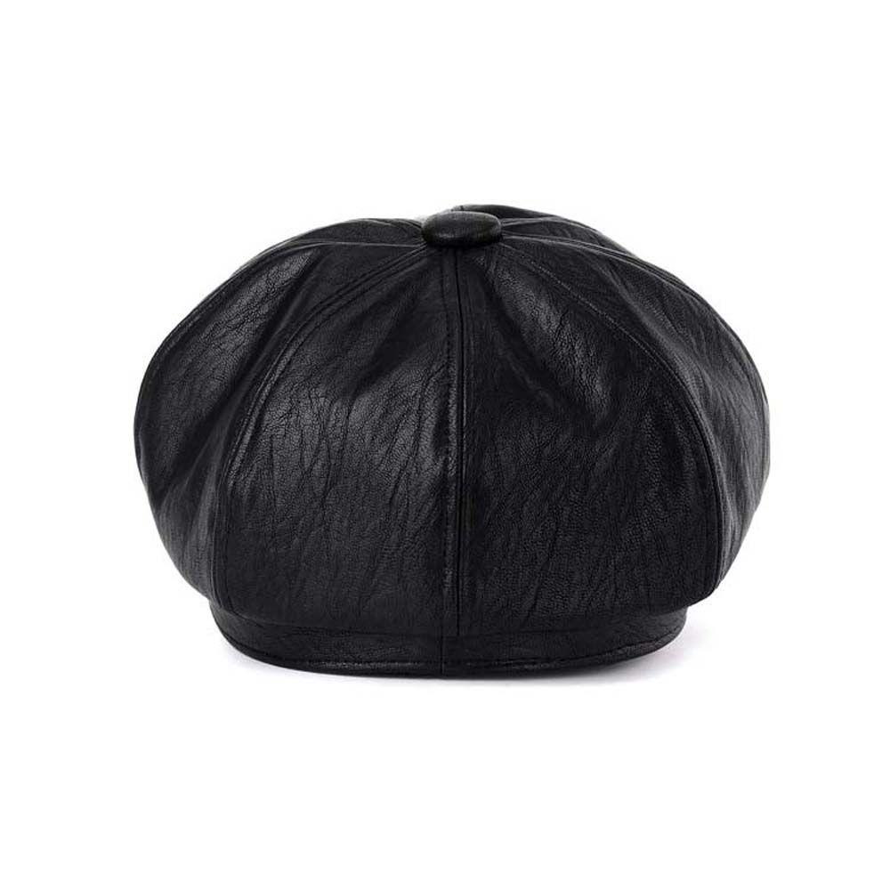 Mũ Beret Bằng Da Thời Trang Dành Cho Nữ