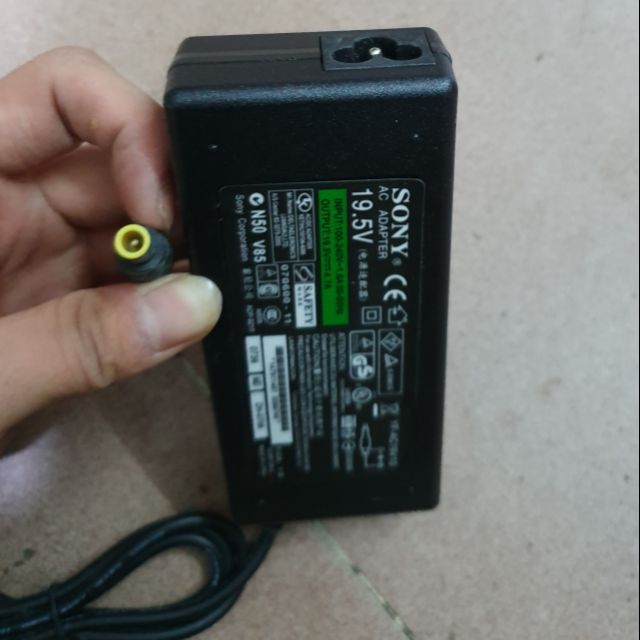 Nguồn sony 32 19,5v_4,7A gồm dây nguồn kèm theo - Điện Tử Hà Nội