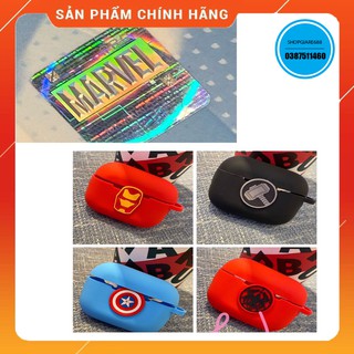 Case airpod pro silicon hình marvel