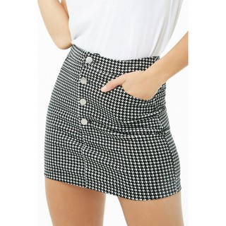 CHÂN VÁY HỌA TIẾT NÚT F21 XUẤT XỊN sale outlet