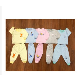 SIÊU RẺ-BỘ QUẦN ÁO THU ĐÔNG NOU-BABY DÀI TAY CHO BÉ TỪ 0-15 THÁNG-CỰC ĐẸP