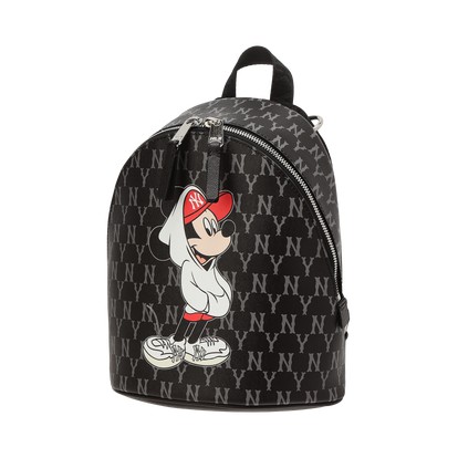 [CHÍNH HÃNG] Ba lô MLB x Mickey Monogram NY Beige thiết kế đặc điểm nổi bật dành cho nam nữ unisex