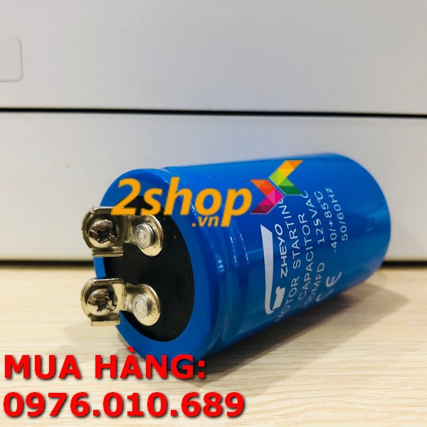 TỤ ĐỀ,TỤ KHỞI ĐỘNG MOTOR ZHEYO 200MDF-125VAC 50/60HZ 200UF-125V