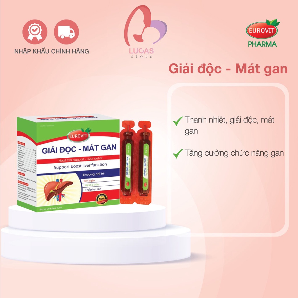 Giải Độc - Mát Gan Hỗ Trợ Thanh Nhiệt, Tăng Cường Chức Năng Thải Độc TP081