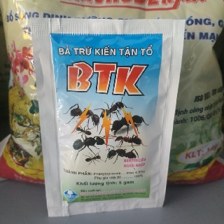 5gr THUỐC/ BÃ TRỪ KIẾN BTK