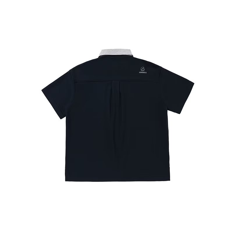 Áo Thun POLO Tay Ngắn Dáng Rộng Thoáng Khí Phong Cách hip hop Thời Trang Mùa Hè Cho Nam