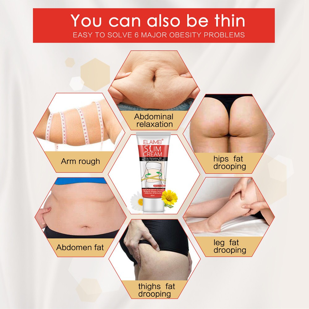 Kem giảm béo giảm cân bụng, giảm cân chân, giảm cân toàn thân slimming cream 80g