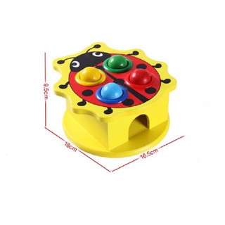 Đồ chơi gỗ - Đập bóng