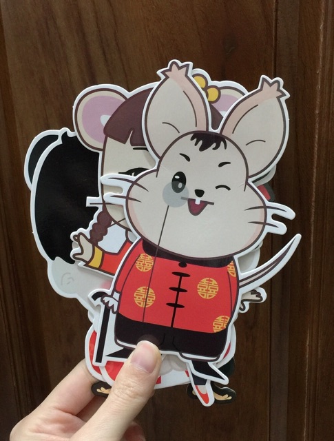 Lì xì hình nhân vật hoạt hình siêu xinh set 10 cái | BigBuy360 - bigbuy360.vn