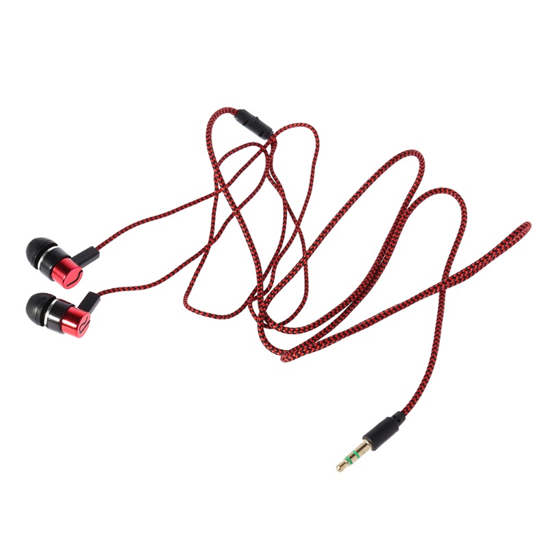 Tai Nghe zzz Stereo Bass Nhét Tai Có Dây Mềm Chống Ồn Cổng 3.5MM Cho Điện Thoại