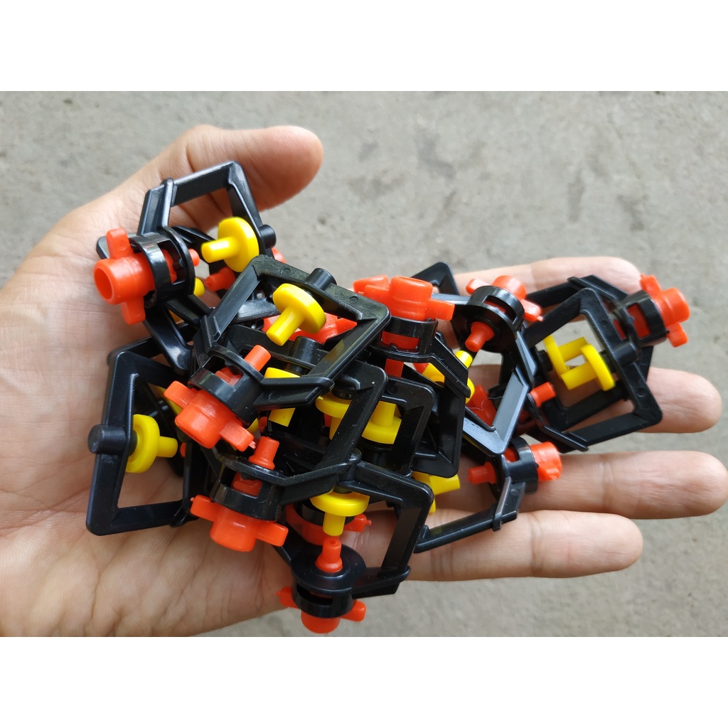 Béc tưới phun mưa béc xòe 360 độ tưới lan tưới rau cây cảnh nhiều tùy chọn kết nối - MHL