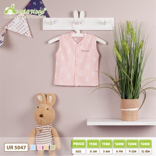 Áo Ghile Uala&Rogo vải Mickey, size 6/9m, 9/12m, 12/18m (Xanh, Cam, Be)