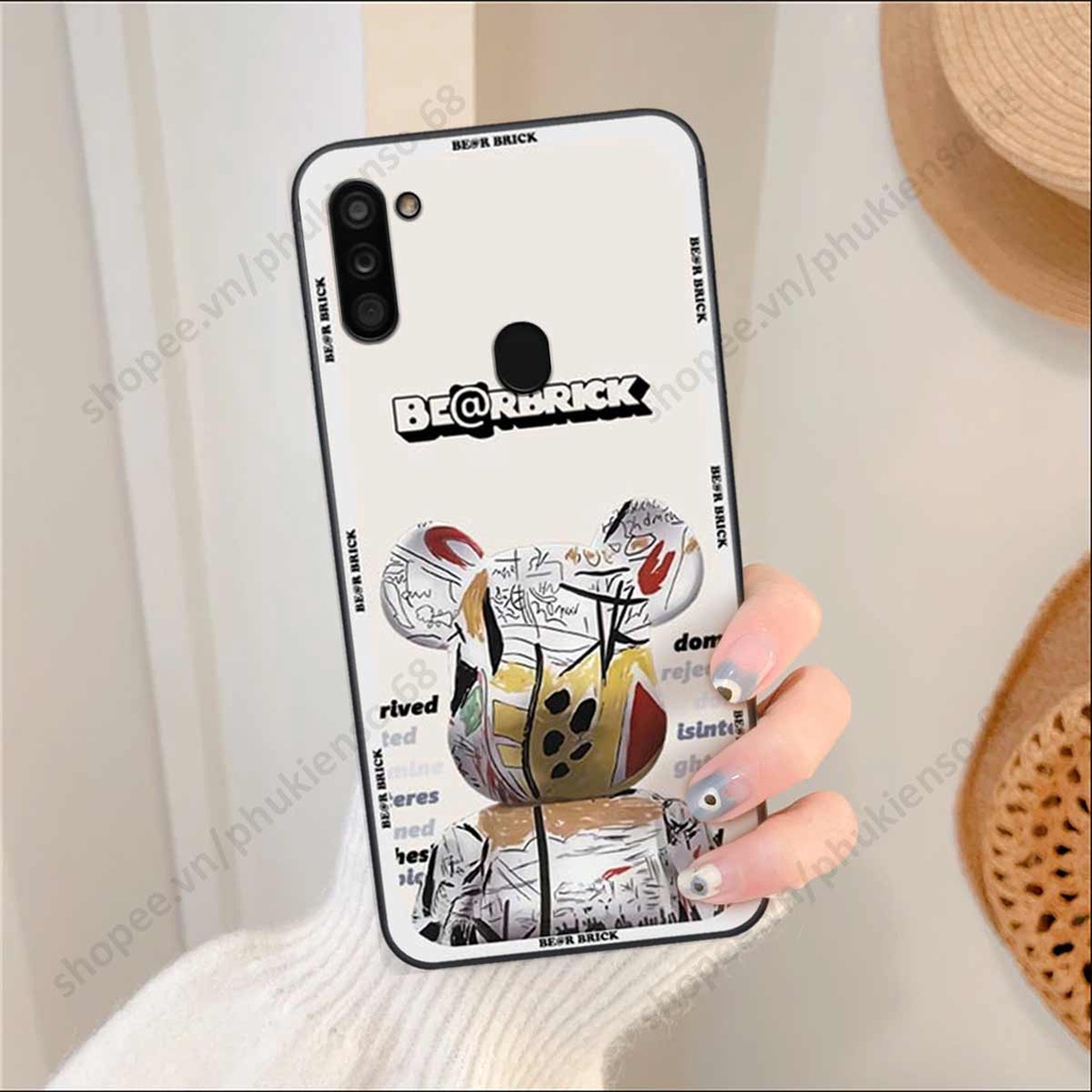 Ốp lưng điện thoại Samsung A11 / M11 elegant, gấu be@rbrick cao cấp, vỏ ốp rẻ đẹp
