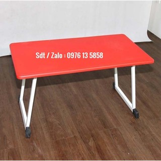 Bàn mầm non mặt nhựa chân gấp - Đồ chơi mầm non