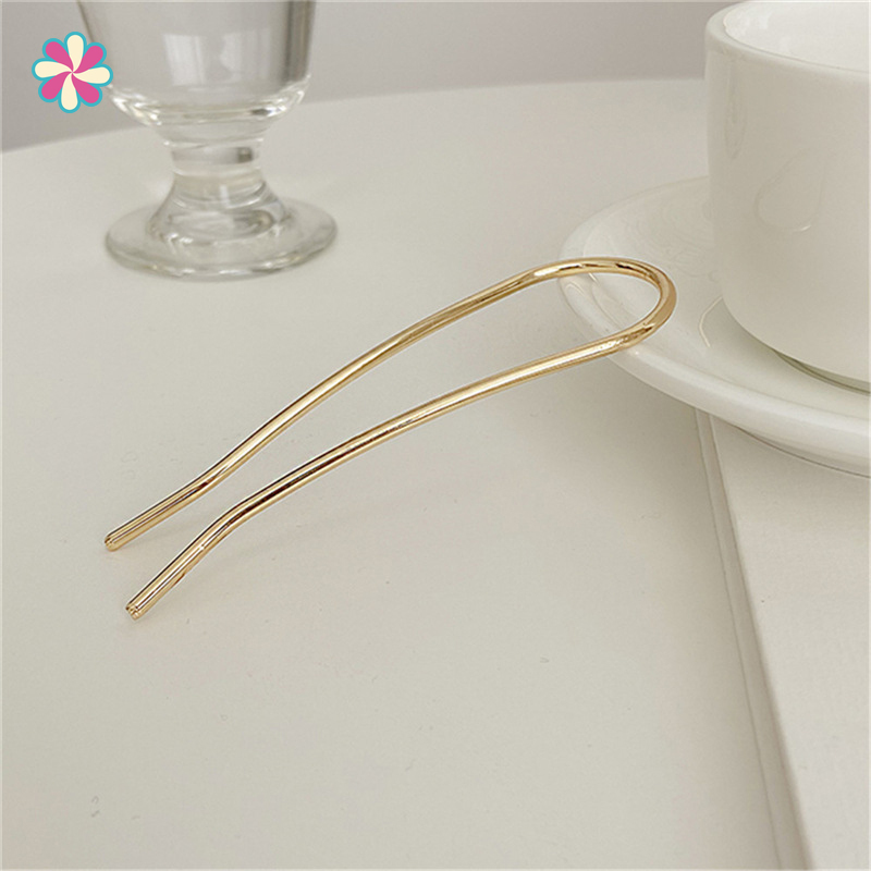 Kẹp Tóc Hình Chữ U Đơn Giản Thanh Lịch Cho Nữ