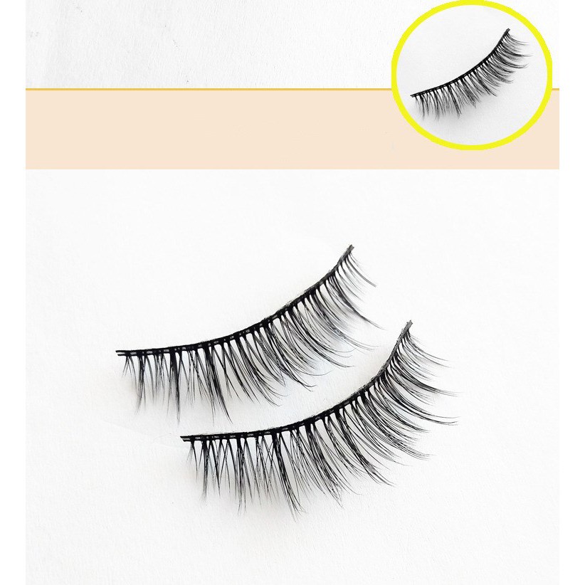 Set 3 cặp lông mi giả 3D cong dày hiệu BEAUTY GLAZED | BigBuy360 - bigbuy360.vn