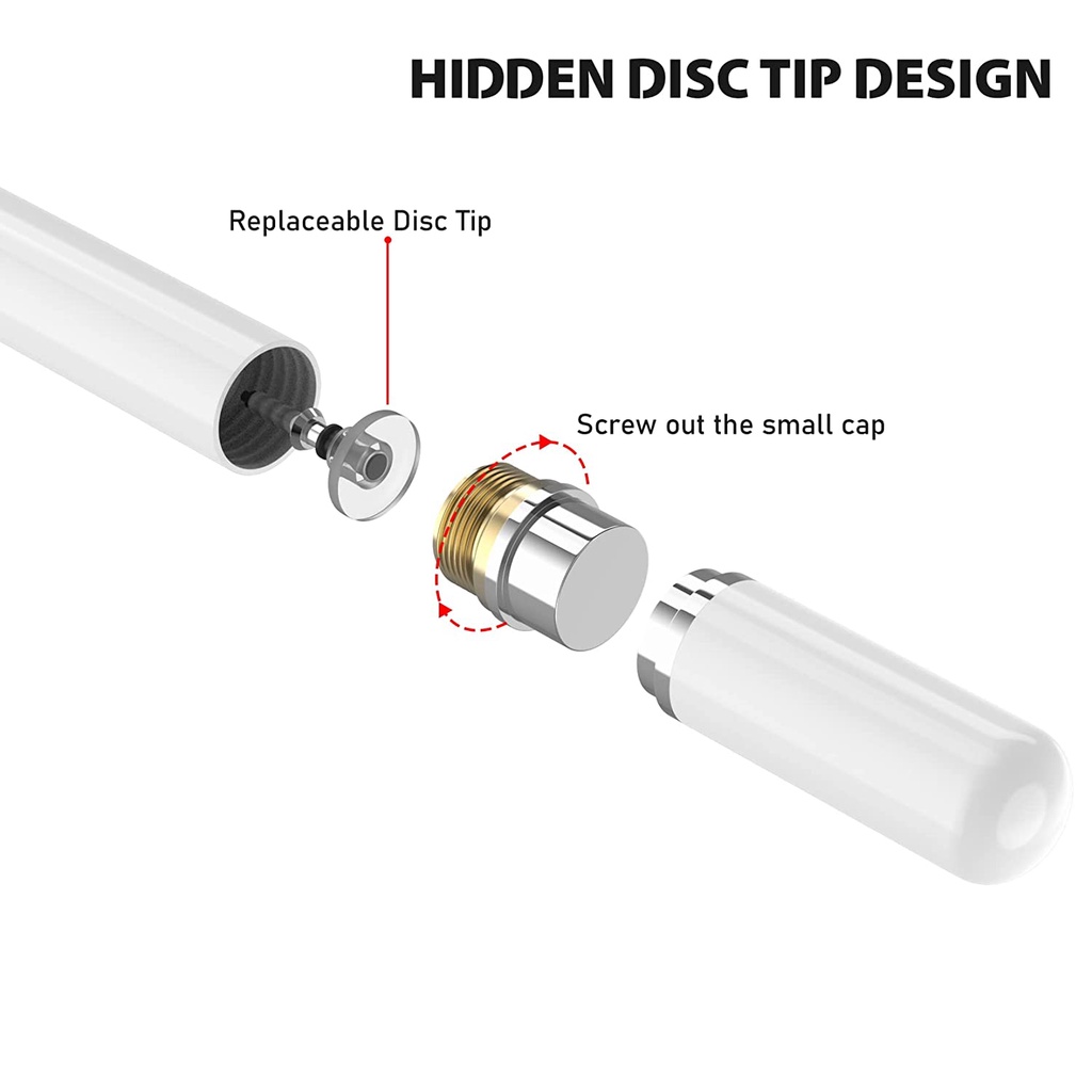 Bút cảm ứng USA cho điện thoại, Ipad, máy tính bảng -Hàng chính hãng fullbox