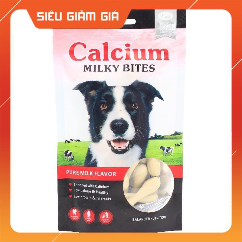 Xương gặm vị sữa cho chó Mini Calcium Milk Soft Bones zubumshop