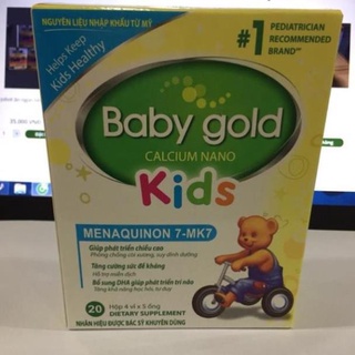 Baby gold kids bổ sung canxi cho bé