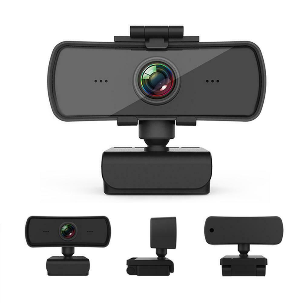 2K 2040*1080P Rotatable Webcam HD Computer PC WebCamera Conference Lens Calling Video Work H8F0