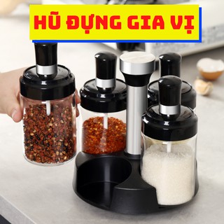 Hũ Đựng Gia Vị ️🍀FREESHIP️🍀Hũ Đựng Gia Vị Kèm Muỗng️