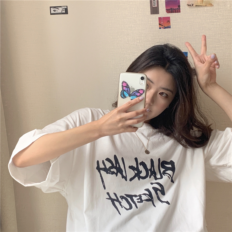 Áo thun nữ SUXI ngắn tay form rộng