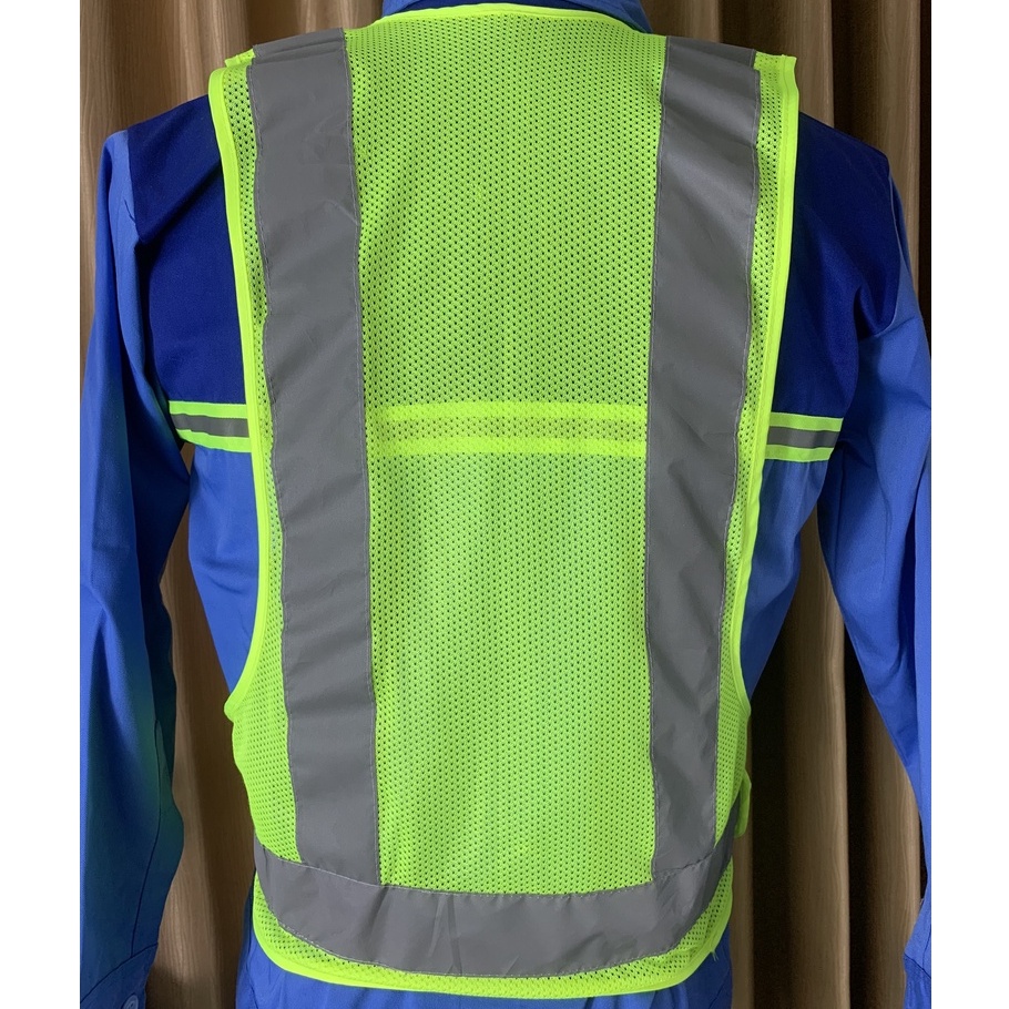 Áo lưới phản quang cho công nhân bảo hộ lao động công trường