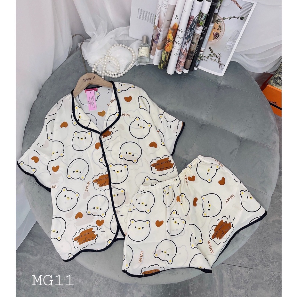 Đồ Ngủ Bò Sữa - Pijama Lụa Mặc Nhà Nữ Đẹp Cao Cấp Sang Chảnh Phong Cách Hàn Quốc Pijama Quảng Châu | BigBuy360 - bigbuy360.vn