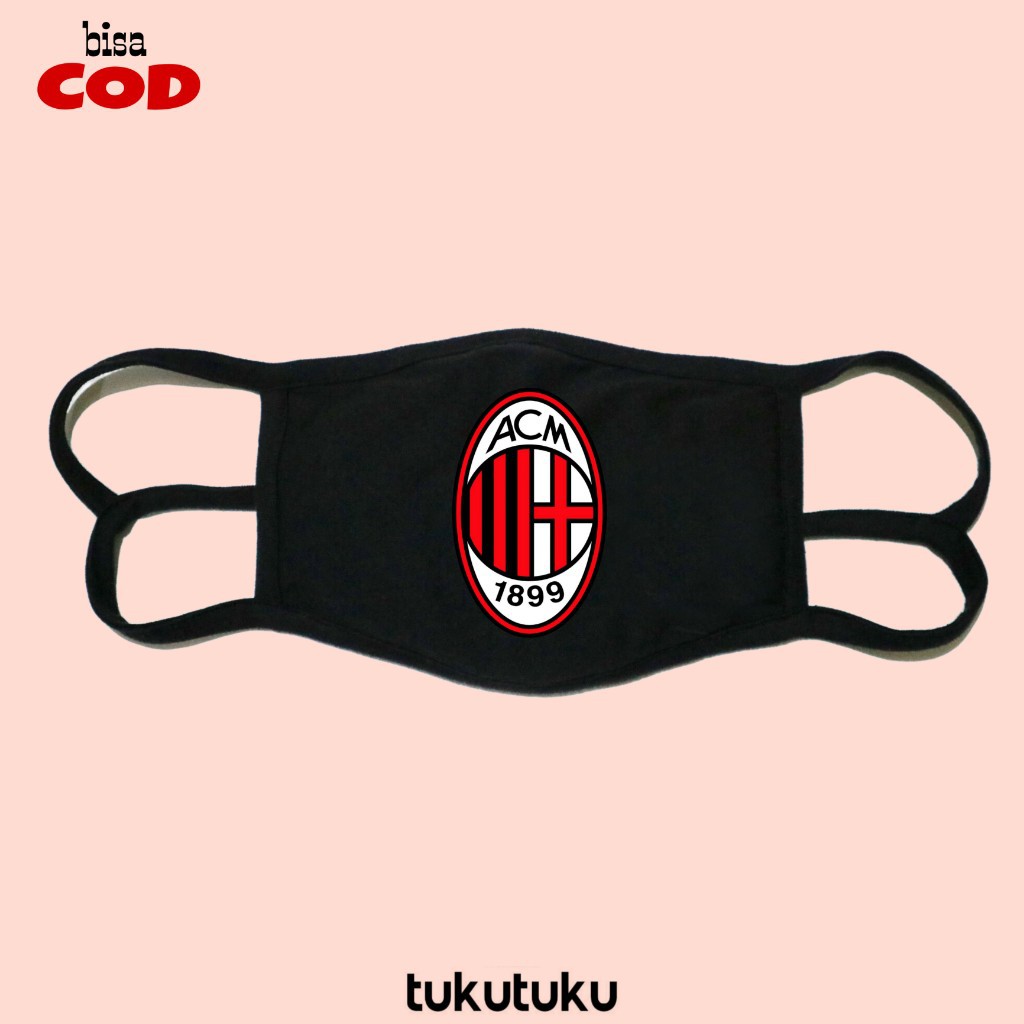 Khẩu Trang Đội Đầu Logo Ac Milan