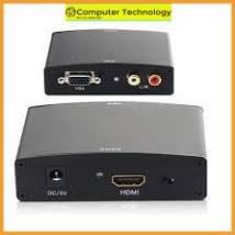 Bộ chuyển VGA sang HDMI chính hãng, tín hiệu tốt, kèm nguồn sạc. bảo hành 6 tháng