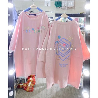 Áo Thun Tibi Street Uzzlang- Áo Thun Tay Lỡ Form Rộng - Áo thun Nam Nữ Unisex (ảnh thật)