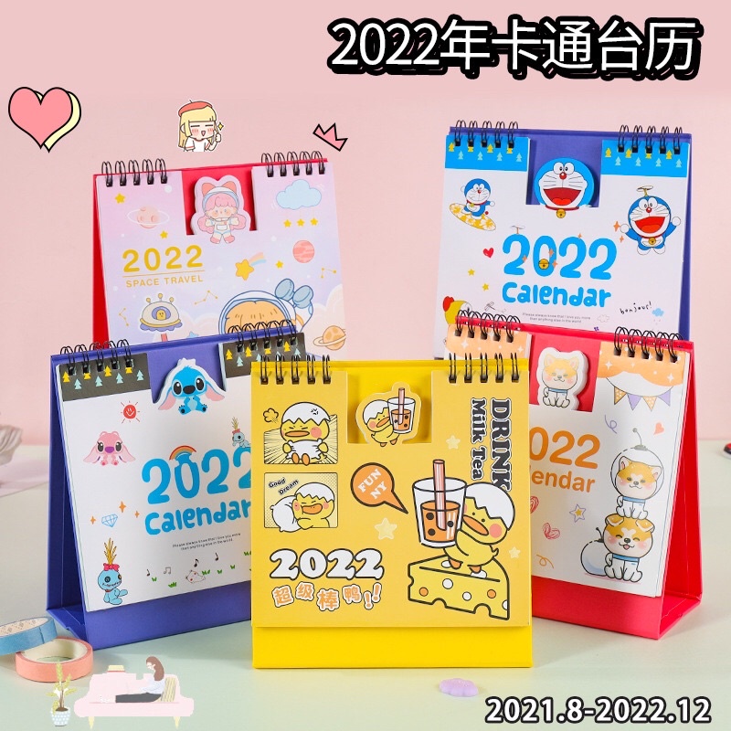 Lịch để bàn 2022 dày và đẹp