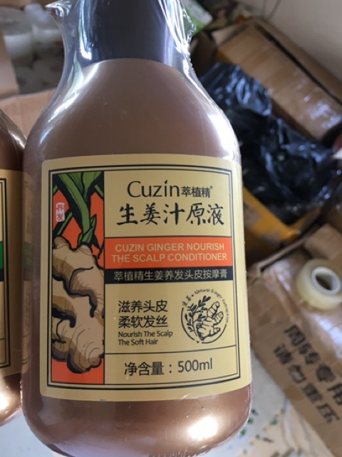 [TRỊ GẦU VẪN SIÊU MƯỢT] Dầu gội gừng Cuzin trị gầu, dưỡng sinh, kích thích mọc tóc | BigBuy360 - bigbuy360.vn