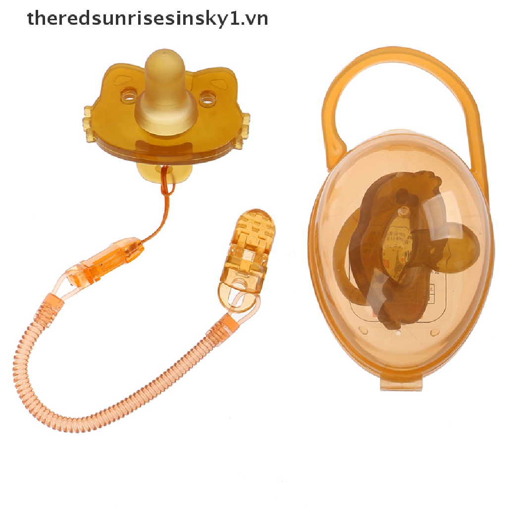 Núm ti giả bằng silicon mềm hình động vật đáng yêu cho bé sơ sinh 1.vn