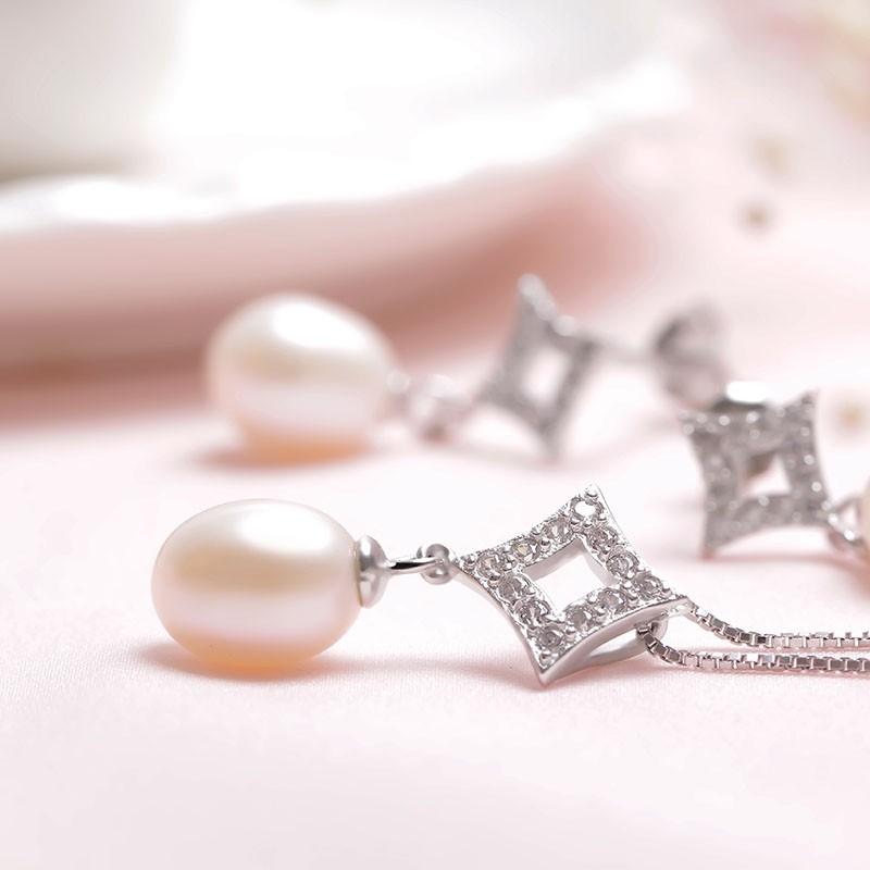 EROPI -Bộ trang sức bạc Excellent Pearl
