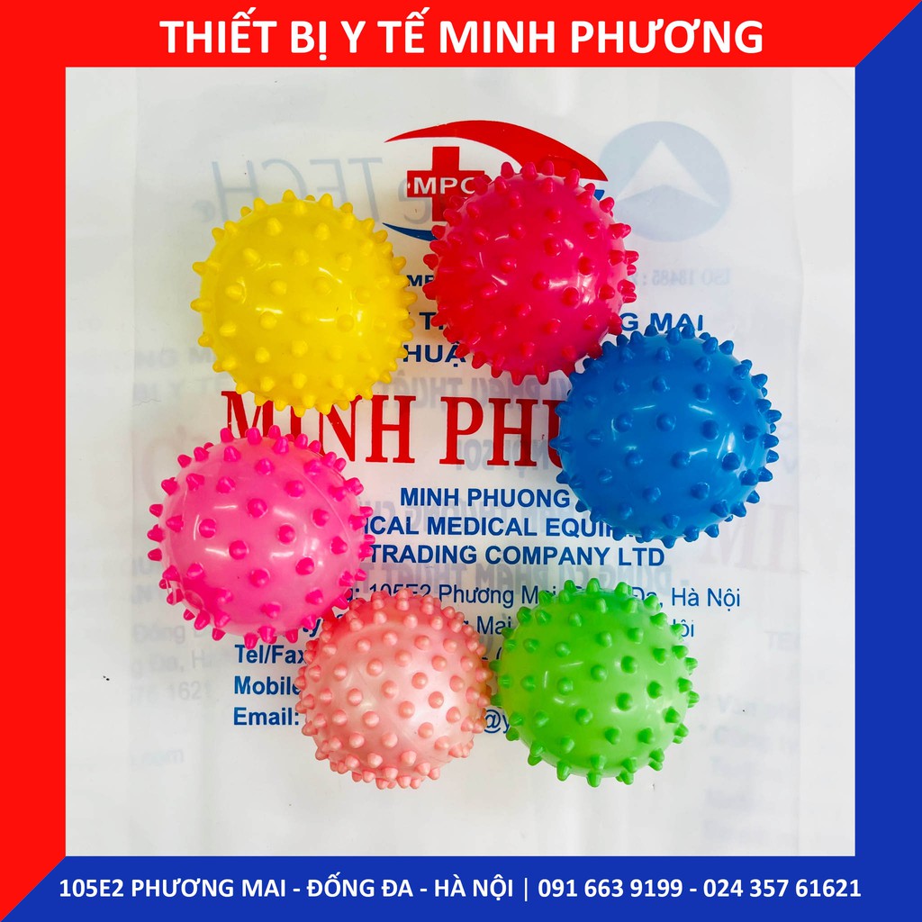 Bóng gai tập cơ tay phục hồi chức năng (màu ngẫu nhiên)