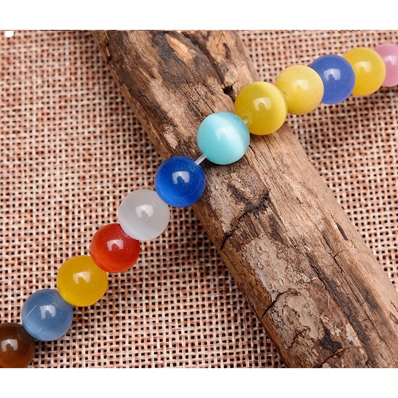 Đá mắt mèo ngũ sắc